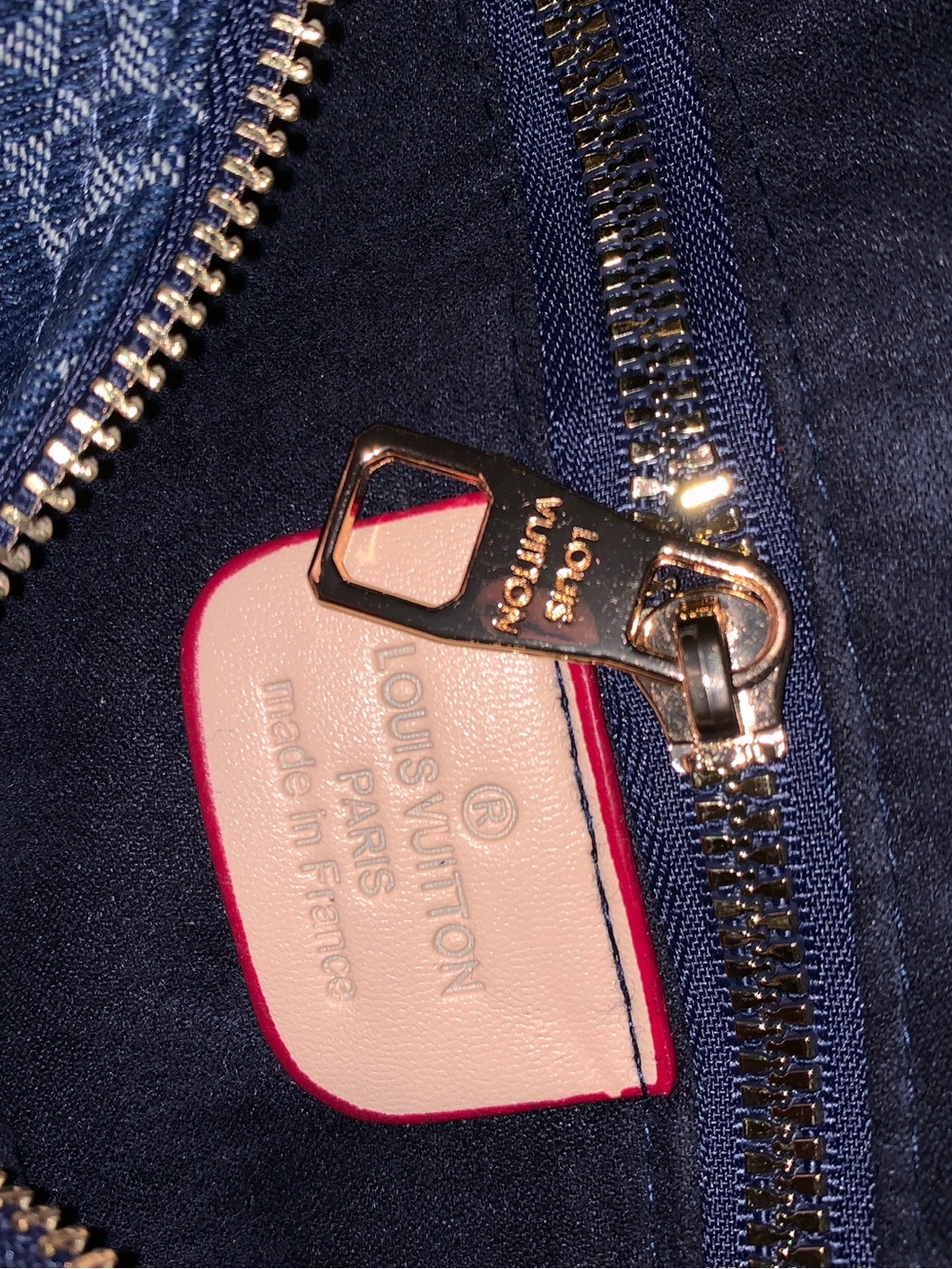 Dark Denim Mini Handbag LV Monogram - Picture 5 of 7